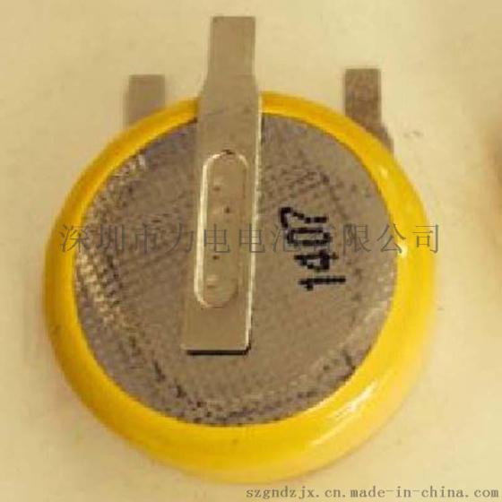 焊脚纽扣电池CR2450-1HE