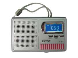 K-207 FM 便携式外响收音机