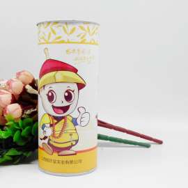 天禾包装茶叶干果纸罐 牛皮纸罐定制 食品圆筒印刷 彩色圆形纸筒