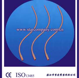 CE和ISO认证一次性使用单腔乳胶导尿管